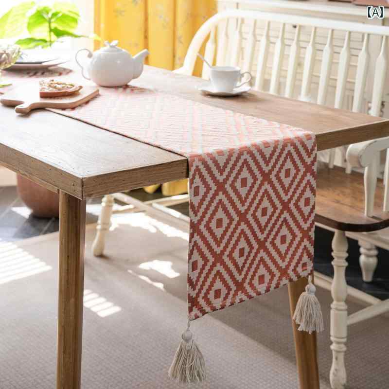 テーブルクロス テーブルランナー 装飾 インテリア おしゃれ レトロ キッチン品 キッチン キャビネット..