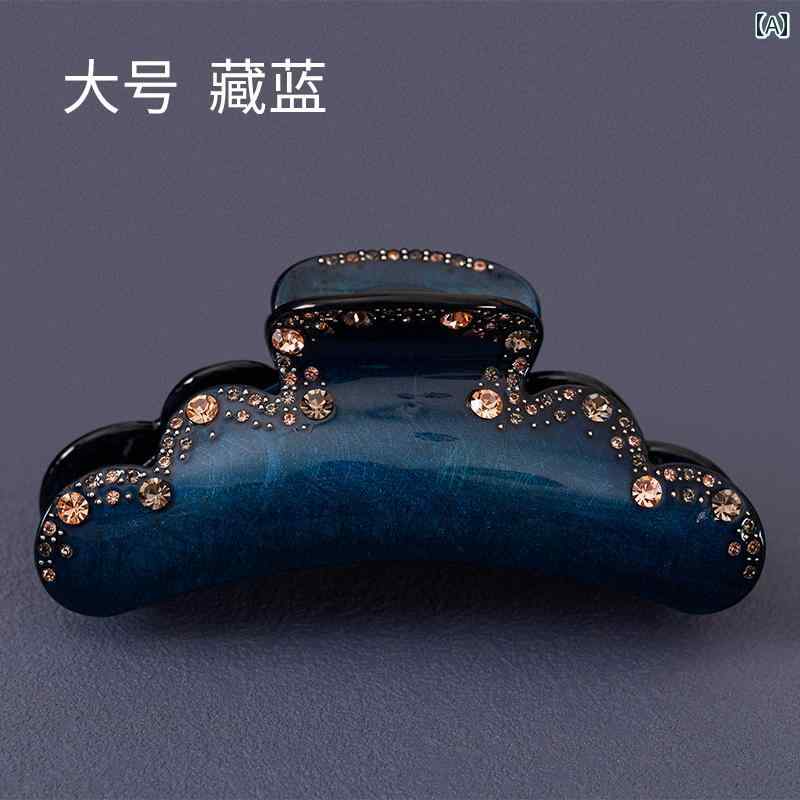 ヘア アクセサリー 髪留め 髪飾り ハイエンド ヘア クリップ 帽子 大型 ヘア クリップ ラインストーン ..