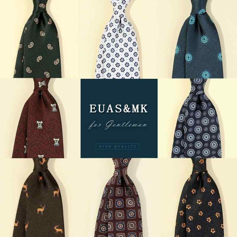 ネクタイ メンズ 紳士 メンズ アクセサリー ビジネス 仕事 通勤 ウエディング パーティー お呼ばれ 普段使い生活 8cm モチーフ レトロ かわいい