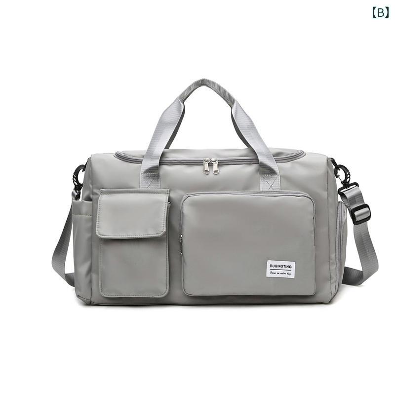 ジム バッグ ボストンバッグ トラベルバッグ 大容量 シンプル メンズ レディース メンズ レディース兼 ユニセックス 通学 スクール バッグ スポーツ 学生 旅行 secure-depo-10313699 セキュアデポ サンプル画像2