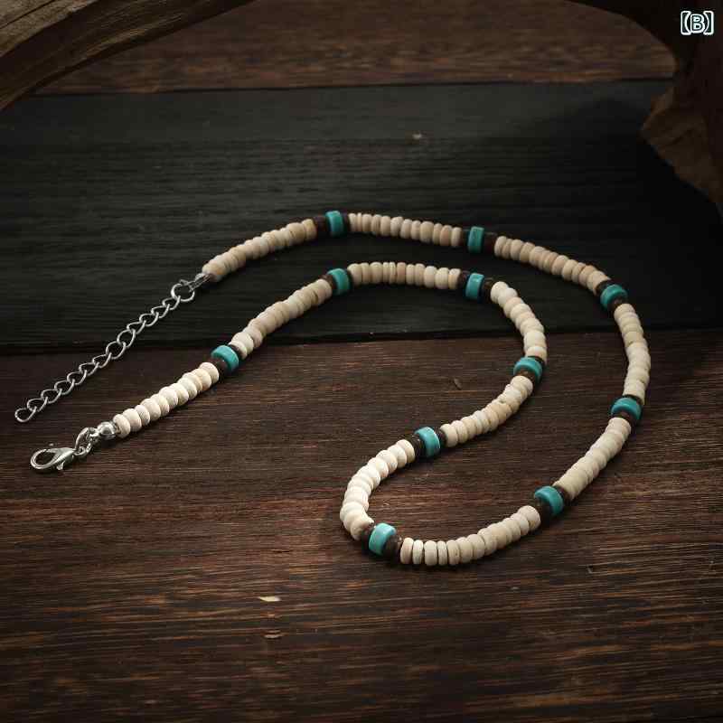 メンズ レディース ウッド ネックレス アクセサリー おしゃれ きれい 豪華感 煌びやか デート ペア イベント フェス パフォーマンス ダンス コスチューム ステージ 衣装 映え