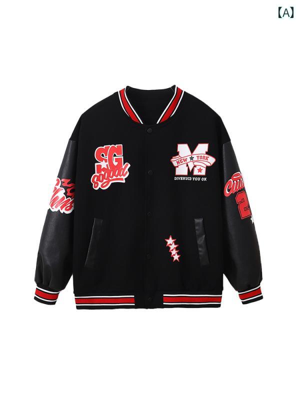 ダンス 衣装 ヒップホップ セットアップ 秋冬 キッズ 女の子 ボーイズ 野球 ストリートファッション 練習着 パフォーマンス ステージ ワイドフィット 赤黒