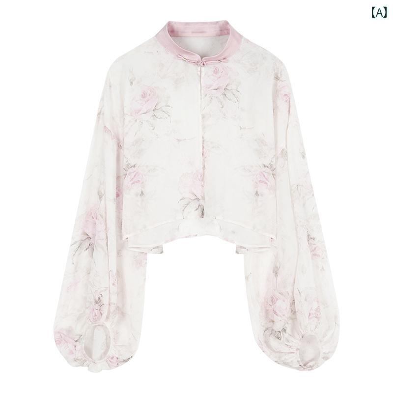 キャミソールドレス ロングドレス ブラウス チャイナ風 夏 セクシー 魅惑 大人かわいい レディース