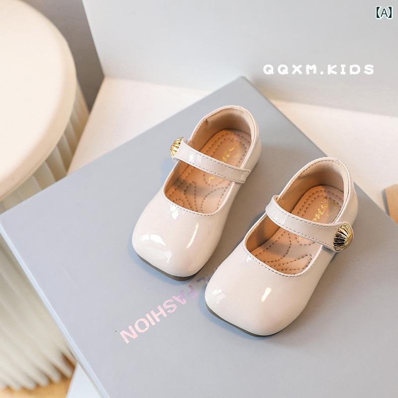 ベビー キッズ シューズ フォーマル エレガント セレモニー 赤ちゃん 滑りにくい プリンセス 革靴 オー..