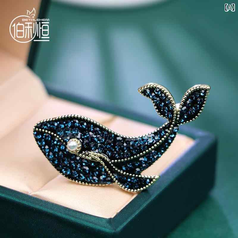 Rakuten - レディース ブローチ 卒業式 入学式 おしゃれ 一 鯨 落ちて 万物 成長 エレガント シンプル スーツ コート