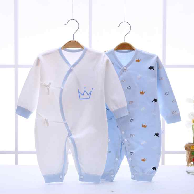 ロンパース 赤ちゃん服 幼児服 ベビー服 つぎ オーバーオール ジャンプスーツ 春秋冬 かわいい ボタン 長袖