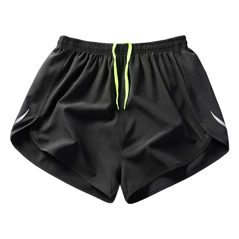 Other - スポーツ ショーツ メンズ 陸上 マラソン トレーニングウェア 夏 ひんやり 涼しい 快適 速乾 ランニング フィットネス 裏地 通気性 ストレッチ性 メンズ