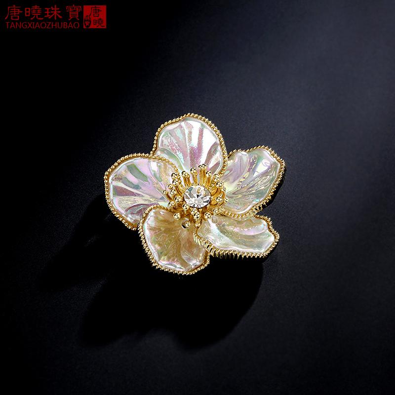 ジャケット レディース ブローチ おしゃれ 入学式 卒業式 韓国 シンプル ハイエンド 五 弁 花 個性 持つ 女性 スーツ カーディガン コサージュ 精巧 ピン