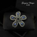 コート レディース ブローチ 美しい スーツ 装飾 精巧 ヴィンテージ 五弁花 ハイエンド エレガント コサージュ ハイエンド ピン セーター