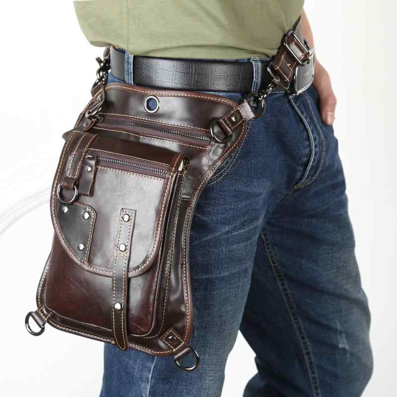 バッグ 小物 ファッション雑貨 レトロ メンズ アウトドア レジャー レッグバッグ ウエストバッグ 多