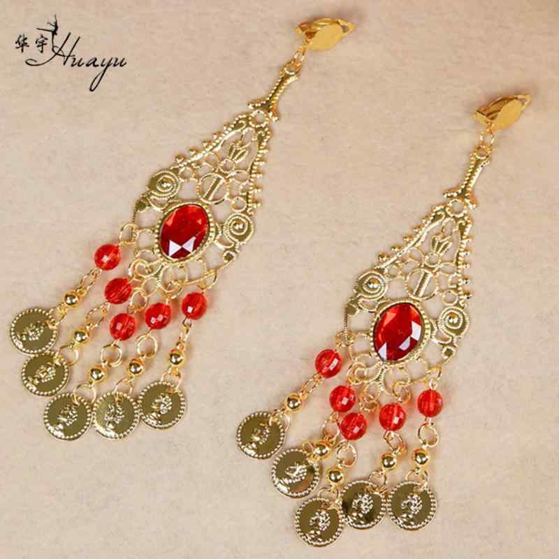 ベリーダンス オリエンタル イヤリング ピアス アクセサリー ジュエリー 衣装 ゴージャス 小物 パフォ..