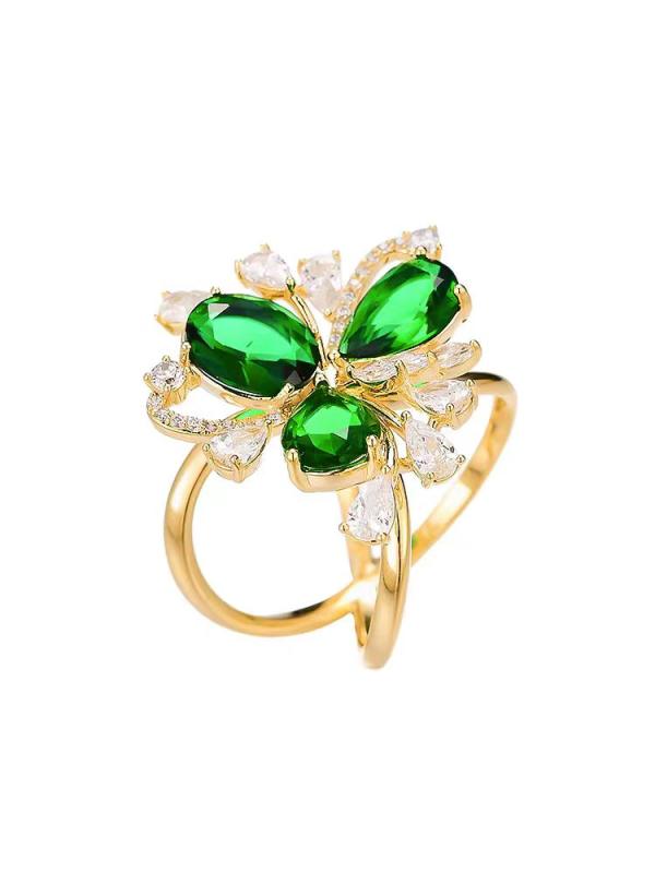 スカーフ バックル レディース スカーフ リング グリーン クローバー 多 リボン 結び目 バックル アクセサリー