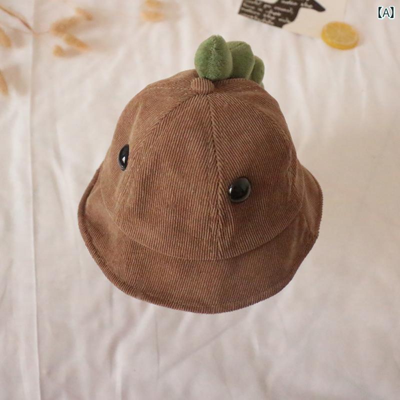 バケット ハット キッズ 帽子 ベビー 秋冬 12歳 ボーイズ コーデュロイ フィッシャーマン ハット 女性 ..