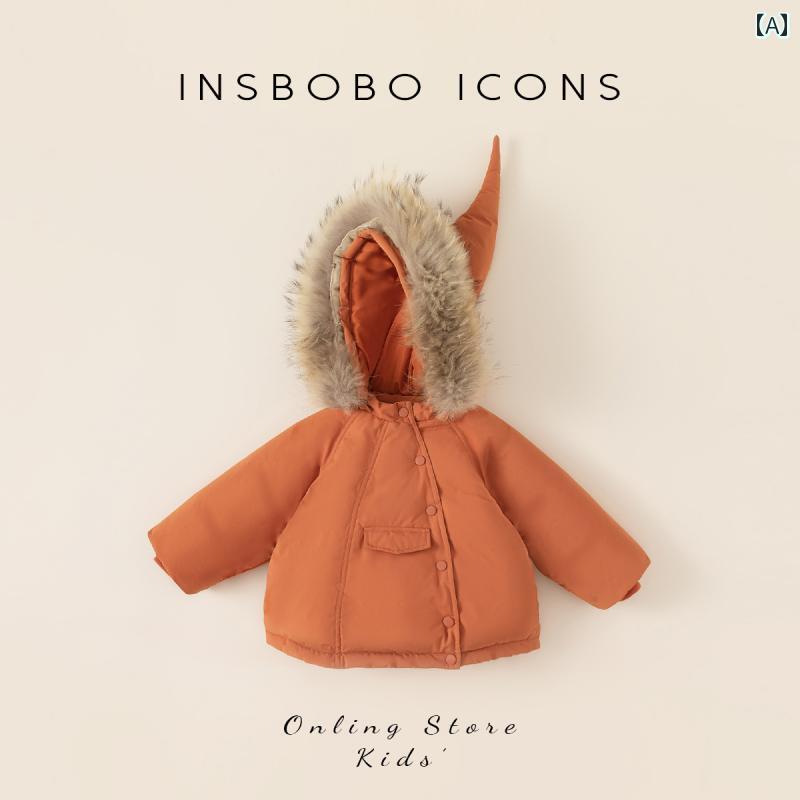 ジャケット 子供 ダウン 秋冬 ガールズ ダウン ベビー ホワイトダックダウン 男の子 冬服 暖かい 子供服