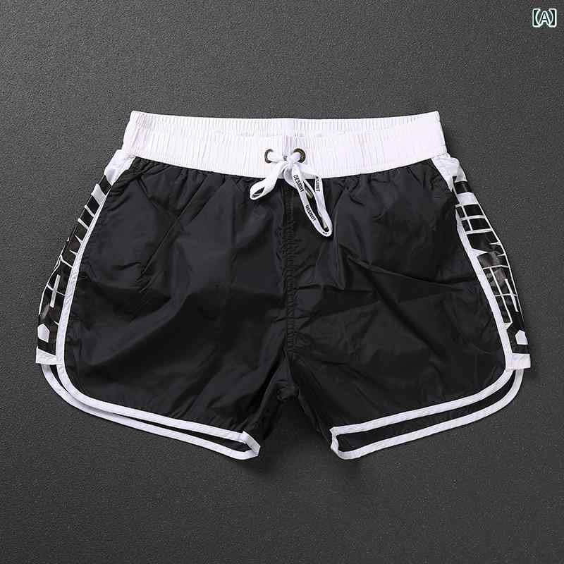 メンズ 夏 カジュアル パンツ ビーチ 海パン 水着 プール サーフィン 海水浴 ボーイズ スウェット ゆったり マルチ ポケット 速乾 温泉 浸かる ビッグ