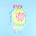 キッズ 夏 子供 ワンピース 水着 子供 日焼け防止 速乾 三角ビキニ かわいい 女の子 カラフル ワンピース水着