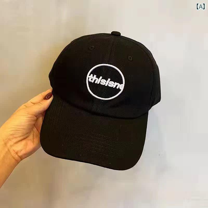 キャップ 韓国帽子 メンズ レディース ファッション カジュアル ストリート レジャー デイリー スポー..