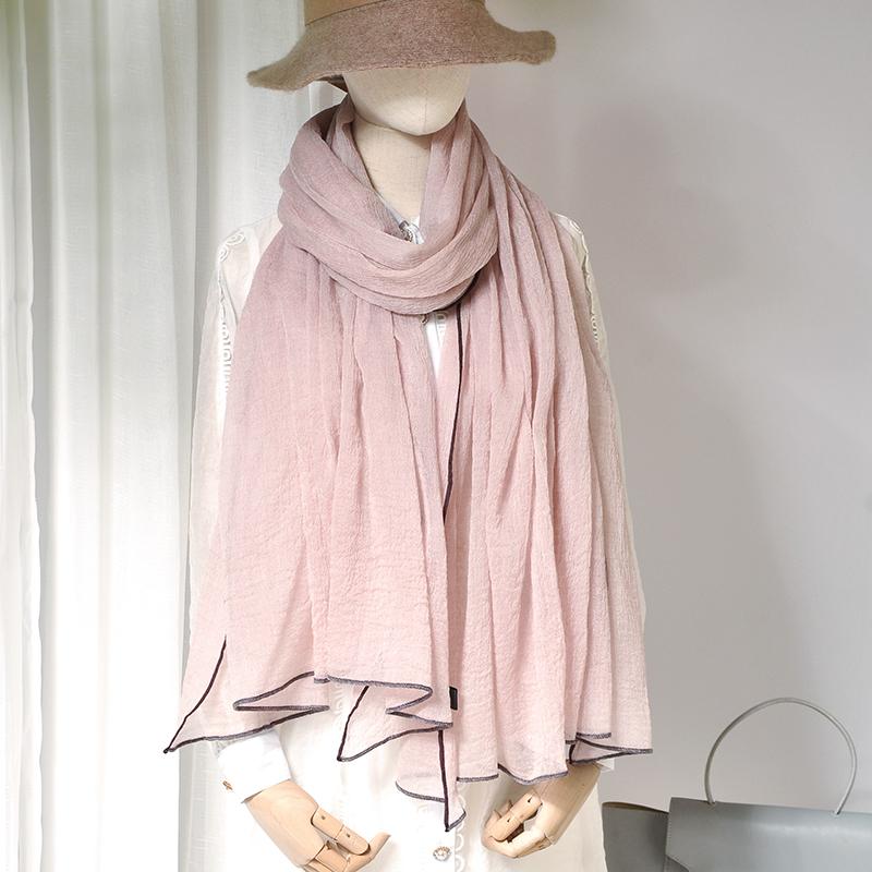 レディース ショール スカーフ おしゃれ シンプル 汎性高い ソリッドカラー ソフト ワックス状 水溶性 ..