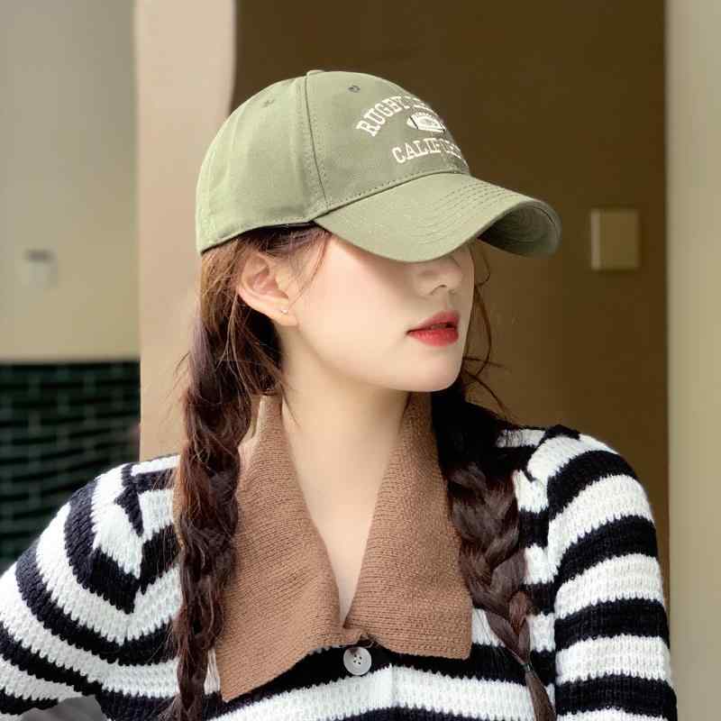 レディース 秋 冬 夏 ベースボール キャップ 韓国 レトロ 野球帽 カップル 汎用性 高い ストリート レ..