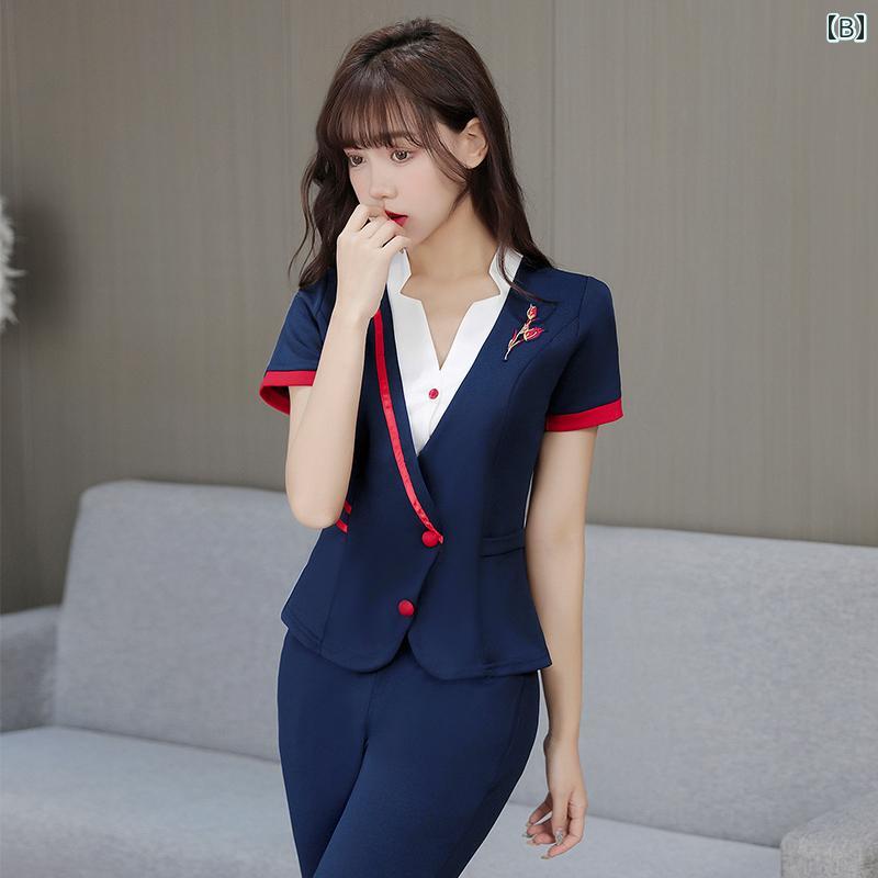 美容系 ワークウェア 作業着 ユニフォーム コスチューム レディース 職 ネイル マッサージ エステ スパ 大きめサイズ