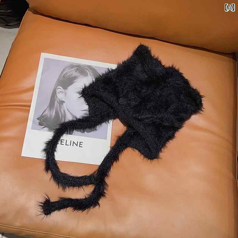 レディース 帽子 かわいい クマ ぬいぐるみ プルオーバー ハット 秋冬 ロシア 和 暖かい ウール 男性用..