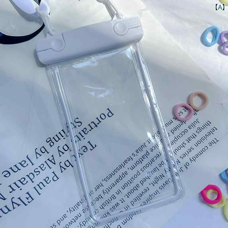 スマホ 携帯電話 発光 防水 バッグ タッチスクリーン 海辺 水泳 ダイビング サーフィン ホルターネック..