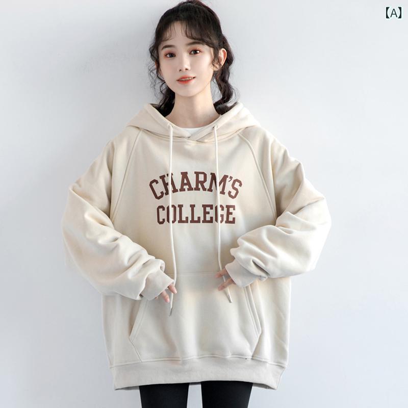 レディース ファッション トップス トレーナー フード パーカー シャツ カットソー アウター ゆったり ジャケット 長袖 フェミニン レディース カジュアル 普段使い 春秋 婦人服 secure-depo-10322822 セキュアデポ サンプル画像2