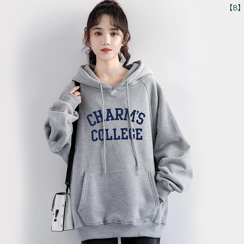 レディース ファッション トップス トレーナー フード パーカー シャツ カットソー アウター ゆったり ジャケット 長袖 フェミニン レディース カジュアル 普段使い 春秋 婦人服 secure-depo-10322822 セキュアデポ サンプル画像3