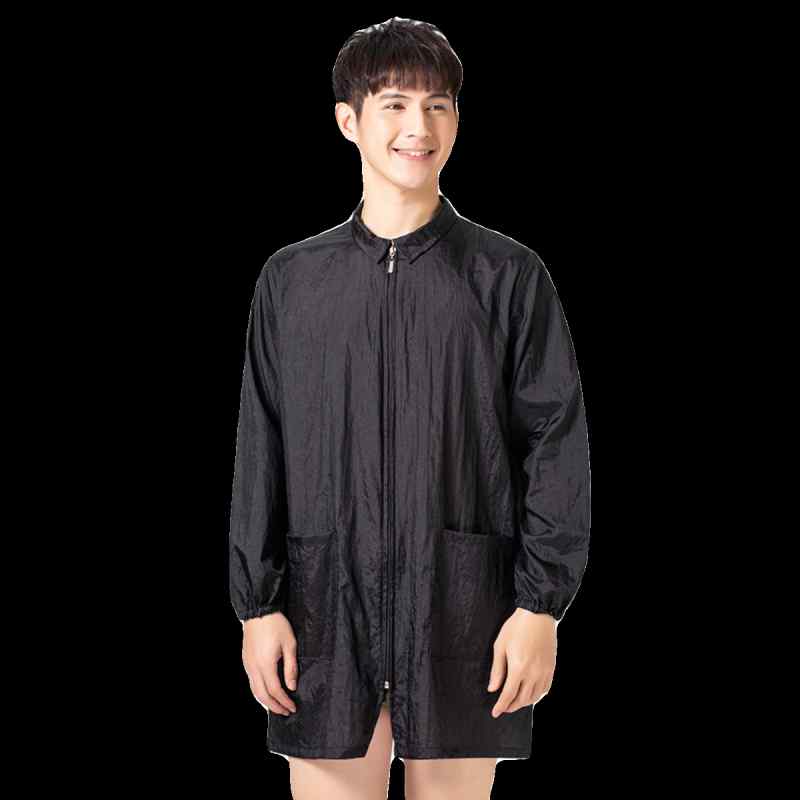 散髪服 ヘアカットクロス エン 作業着 スタイリング 防水 理容 理髪 サロン 静電気防止 ヘアケア 美容 ユニセックス メンズ レディース兼