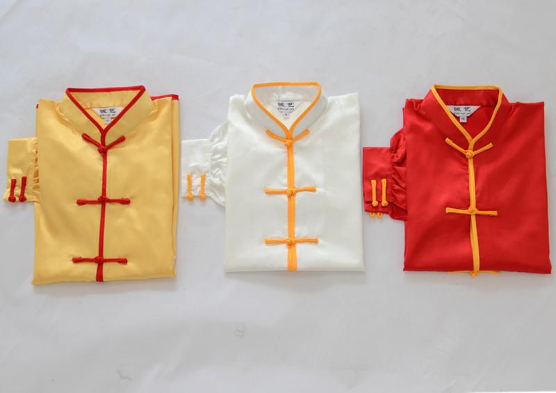 カンフー服 太極着 パフォーマンス 衣装 キッズ ジュニア 子供 太極拳 スポーツウェア コットン サイズ豊富 ユニフォーム