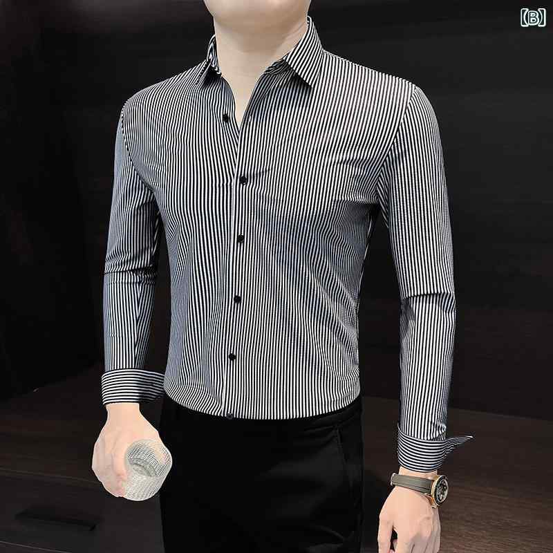 スーツ メンズ セットアップ 新郎 結婚式 ウェディング アッシャー 介添人 フォーマル ビジネス カジュアル ジャケット スラックス スリムフィット 細身 2点セット 再生繊維混紡 黒色 ストライプ