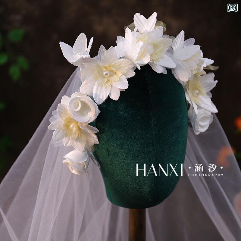 セキュアデポのアクセサリー ヘアバンド ジュエリー ブライダル ヘア カチューシャ 結婚式 レディース ベール 雑貨 小物 装飾品 道具 レディース｜アングル3