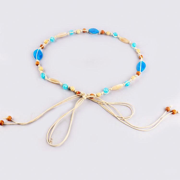 ベルト レディース おしゃれ スリム スカート エスニック 編み込み ベルト ドレス 装飾 ウエスト チェ..