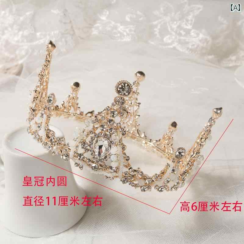 ベビー 子供 女の子 プリンセス アクセサリー ヘアアクセサリー 王冠 クラウン テ...