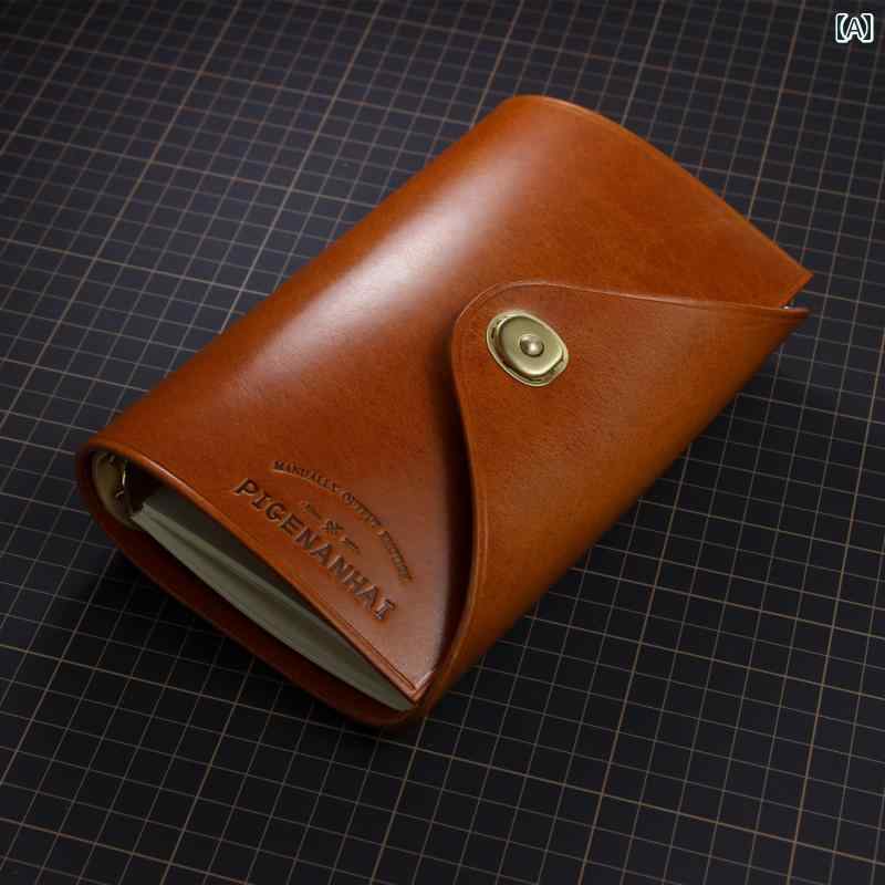 ブックカバー A6サイズ 本 ノート メモ帳 日記 牛革 クール ギフト