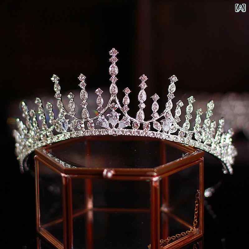 プリンセス フェアリー レディース 大人 花嫁 韓国 髪飾り お姫様 ティアラ ブライダル ウェディング 結婚式 大人式 誕生日 ヘアーアクセサリー