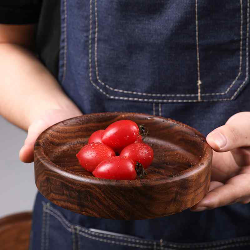 トレー プレート 家庭 木 トレイ 小物 整理 フルーツ キャンディー スナック お盆 収納 深皿 ナチュラル シンプル レトロ