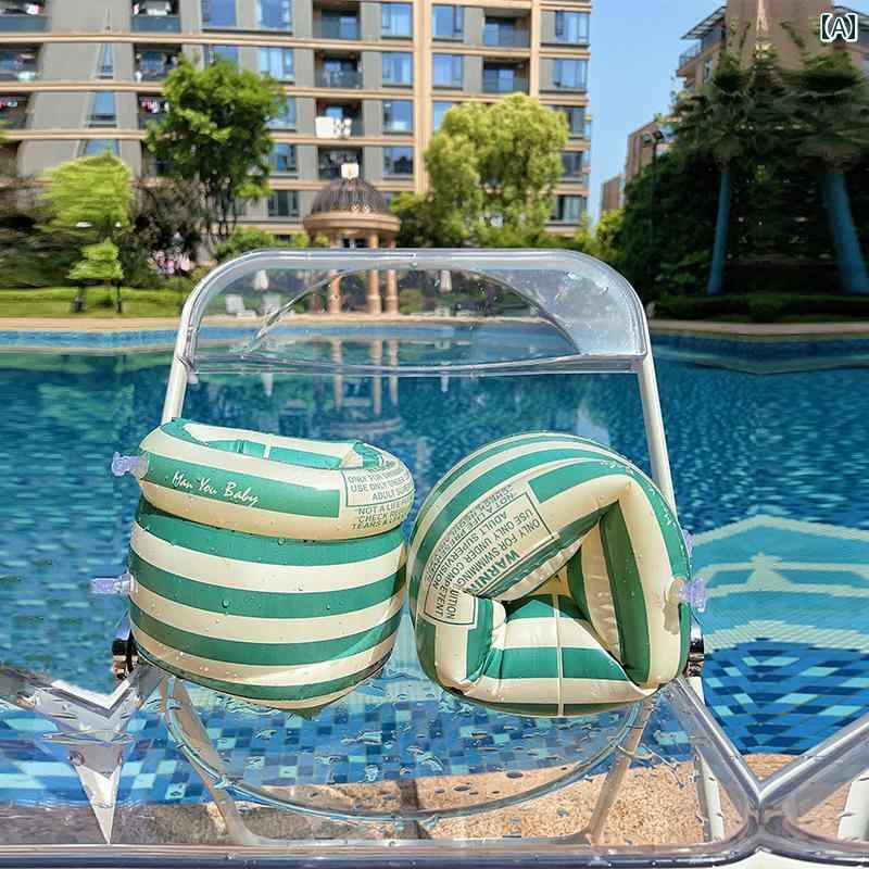 浮き輪 プール ビーチ 水遊び アームリング 厚手 インフレータブル ウォーター スリーブ 大人 子供用 ユニバーサル 水泳 用品 リング