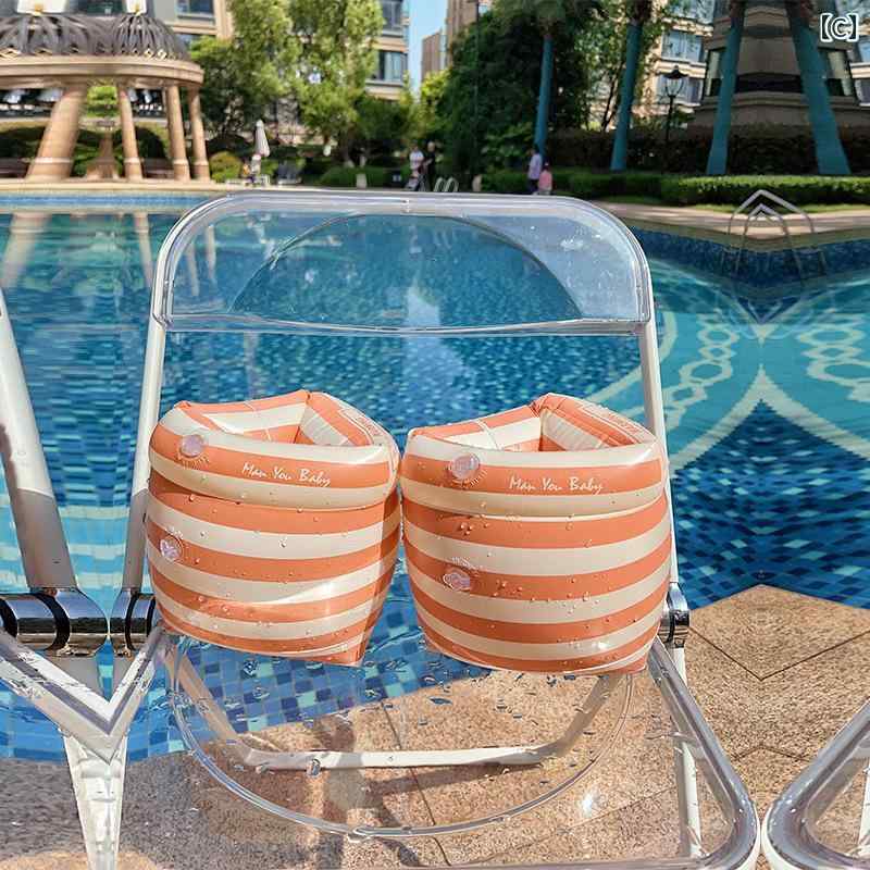 セキュアデポの浮き輪 プール ビーチ 水遊び アームリング 厚手 インフレータブル ウォーター スリーブ 大人 子供用 ユニバーサル 水泳 用品 リング｜アングル3