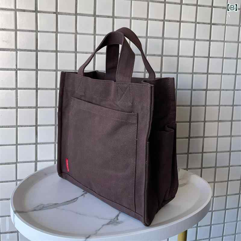 おしゃれ お弁当バッグ ランチバッグ キャンバス 持ち運び 飯 通勤 ピクニック ランチ 学生 和風 持ち運び シンプル メンズ レディース兼 3