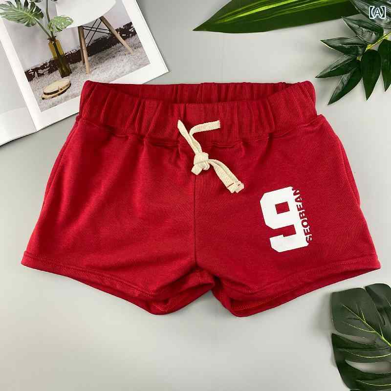 メンズ 夏 パンツ ショート 二分丈 フィットネス ランニング スポーツ ショーツ アロ 綿 ローウエスト ホーム 三分丈