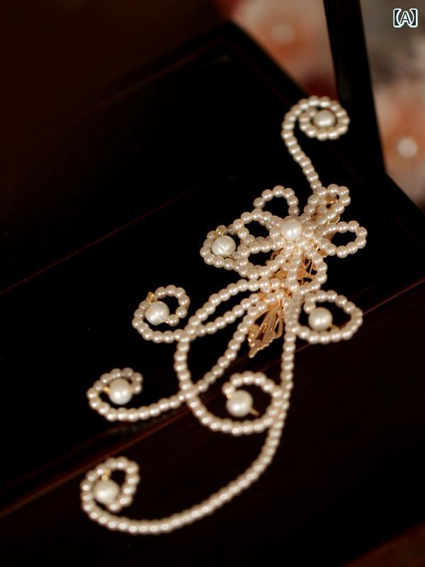 ヘア アクセサリー レトロ アンティーク エスニック 小道具 ゴージャス 衣装 アジアンテイスト 漢服 ア..