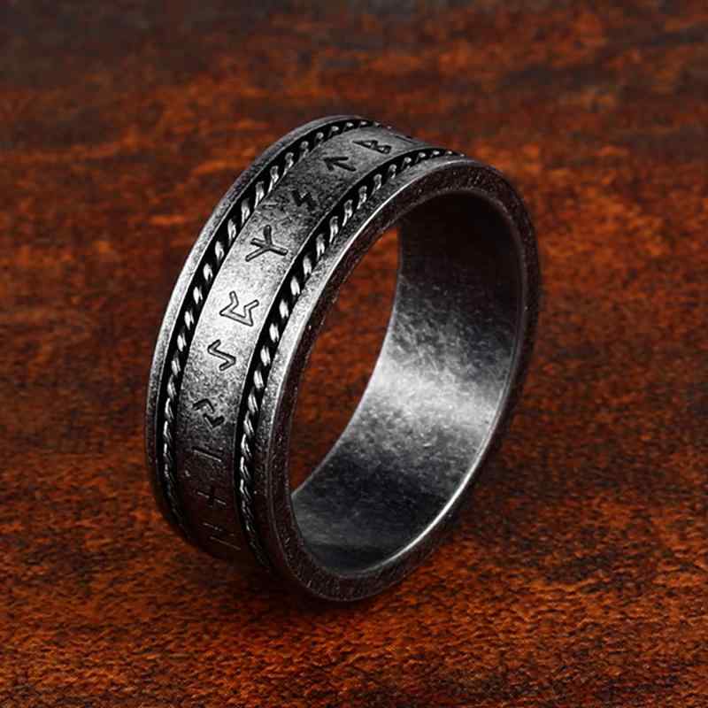 指輪 メンズ アクセサリー リング ヒップ ホップ レトロ アンティーク レディース チタン鋼
