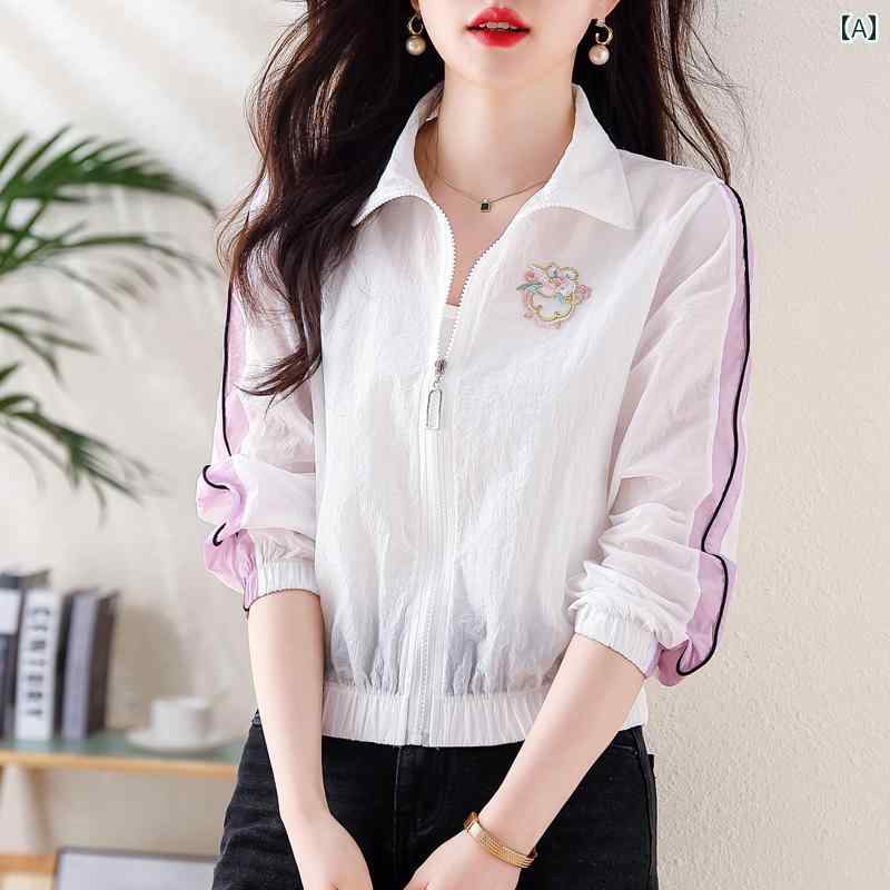 ジャケット レディース おしゃれ マザーズ 婦人服 普段使い 夏 ショート 薄手 日焼け防止 服 アンティーク 刺繍 日焼け防止 服 子供 女性 上着