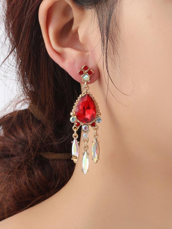 ピアス 耳飾り レトロ 小花 タッセル イヤリング チャイナ風 短 中 長 チェーン 水滴 花 エスニック アクセサリー ジュエリー