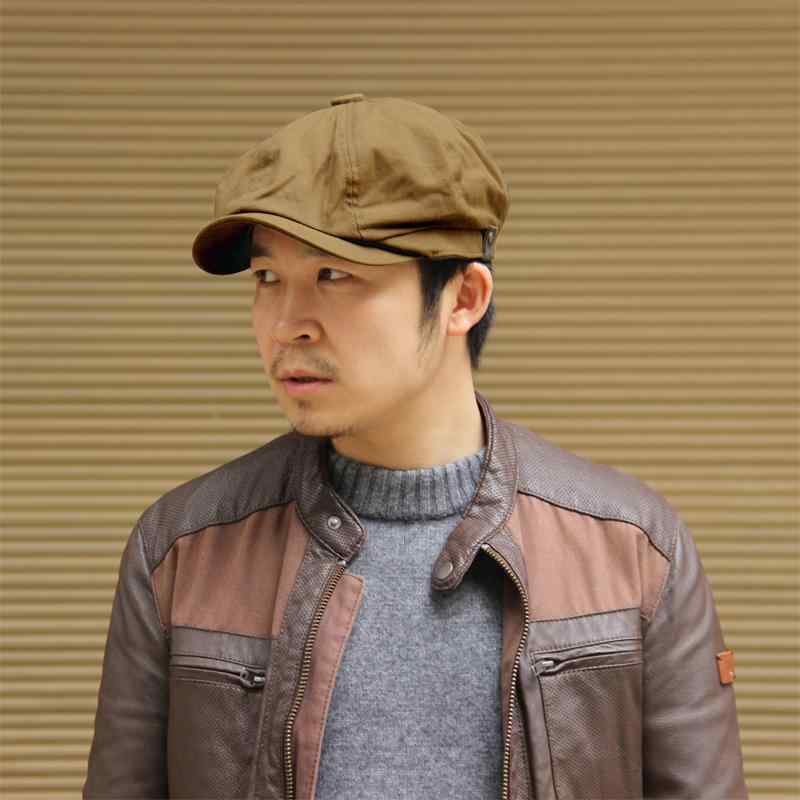 Hats - キャスケット帽 おしゃれ 英国レトロ 八角形 帽子 メンズレディース 大きめサイズ カジュアル ベレー帽 短ツバ オールシーズン キャスケット帽子