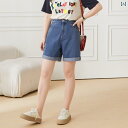 ショートパンツ 短パン 大きめサイズ スリムフィット ハイウエスト シンプル カジュアル 通学 アウトドア 快適コーデ 着回し自在 レディース ファッション ぽっちゃり