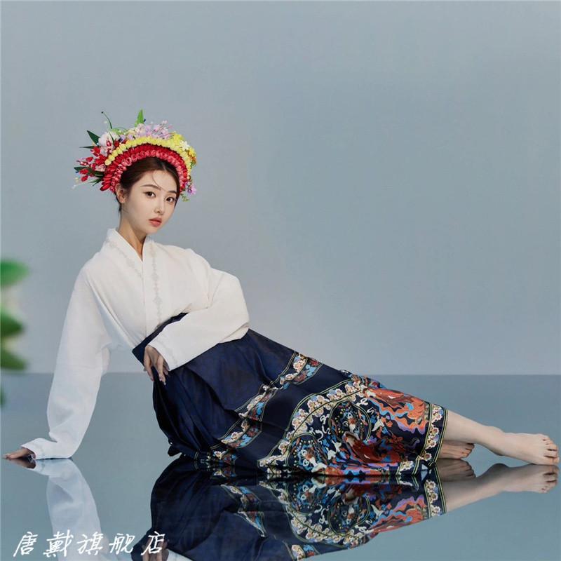 マタニティ フォト 衣装 おしゃれ かわいい 写真 スタジオ アンティーク チャイナ風 妊婦 アート レトロ 中華風 撮影 フリーサイズ セットアップ