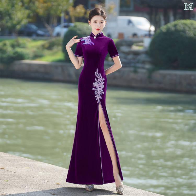 ドレス　レディース　チャイナドレス 毎日 チャイナ ドレス ツーピース セット レトロ 中華 チャイナ風 漢服 唐装 スカート レディース 夏