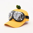 レディース 秋 夏 パイロット イエローハット ひさし キャップ メガネ 帽子 サンバイザー メガネ オートバイ 野球帽 イエロー